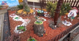 Tündérkert az üllői könyvtár udvarán