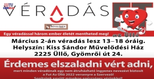 2022 02 11 WTV Híradó Véradás és futás