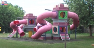 Új játszótéri elemekre pályáztak Felsőpakonyon