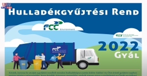 2022 02 18 WTV Híradó Hulladékszállítási időpontok Gyálon