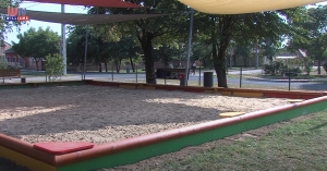 Óriáshomokozót adtak át Gyálon