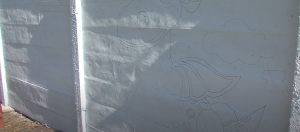 Kerítés és falfestés Üllőn